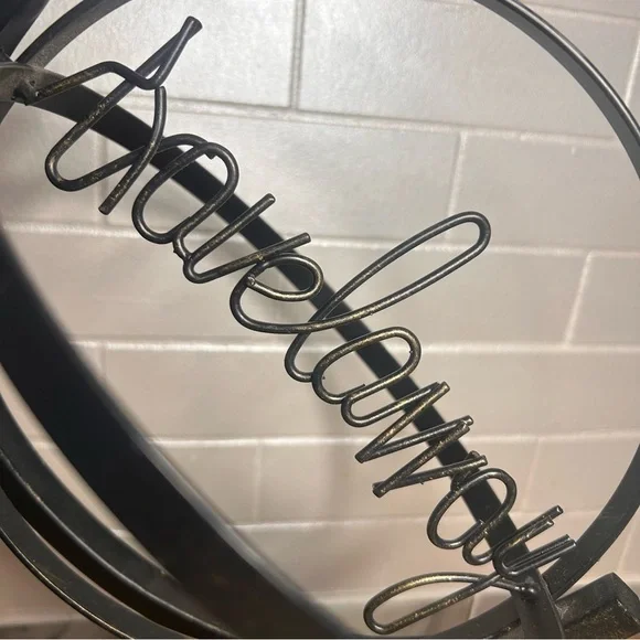 Brown Metal Love Arrow Decor, home accents, decor - Picture 3 of 4